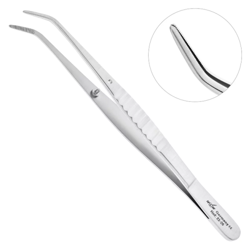 22-26 Пинцет College 15 см, усиленные ручки, HLW / Германия
